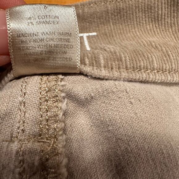 Ann Taylor LOFT Modern Skinny Tan Khaki Corduroy Pants Sz 8 - Picture 7 of 7
